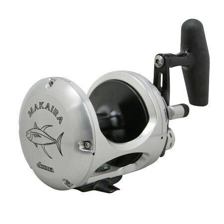 okuma 130 reel Okuma MK 50IISEa Silver Makaira 2 Speed Lever Drag Reel