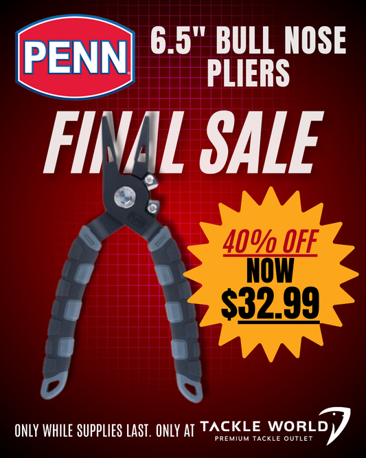 Penn Bull Nose Pliers 6.5" *Final Sale*