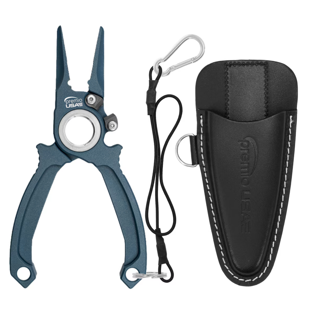 Danco Premio USA Gen 2 Titanium Pliers 6.5" - Titanium Blue-Tools-Danco-Tackle World