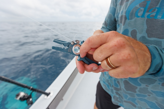 Danco Premio USA Gen 2 Offshore Titanium Pliers 7" - Titanium Blue-Tools-Danco-Tackle World