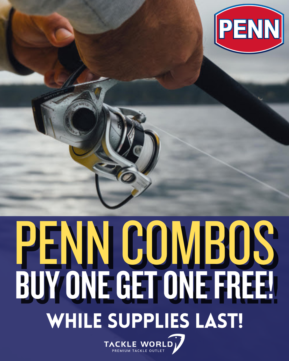 Penn Buy 1 Get 1 Free Combo Event-Combo-Penn-Tackle World