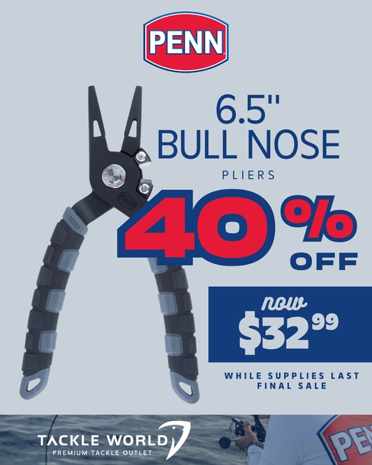 Penn Bull Nose Pliers 6.5" *Final Sale*