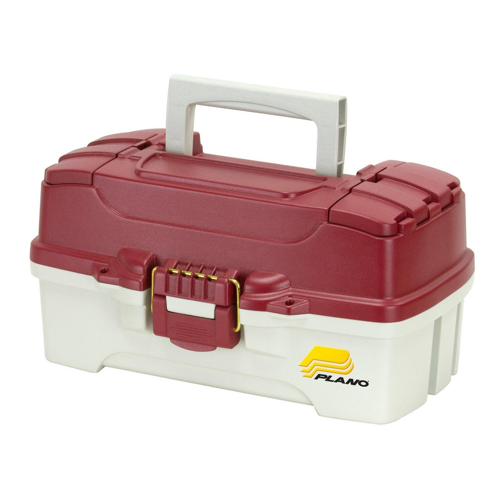 Plano One-Tray Tackle Box-Accessories-Plano-Red/White-Tackle World