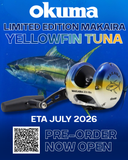 Okuma Makaira Yellowfin Tuna Limited Edition Lever Drag Reels (Pre-Order)-Reel-Okuma-Tackle World