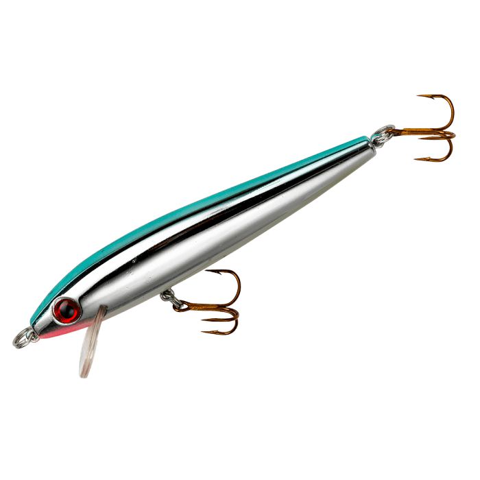 Rebel Minnow Silver/Blue; 2 1/2 in