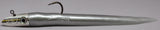 RonZ 10" 4oz Big Game Heavy Duty 4X102Z Soft Baits-Lures-RonZ-Silver Metallic-Tackle World