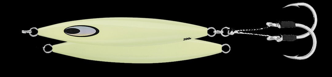 Daiwa Salitga SK Slow Pitch Jigs-Lures-Daiwa-Super Glow (09)-140g-Tackle World