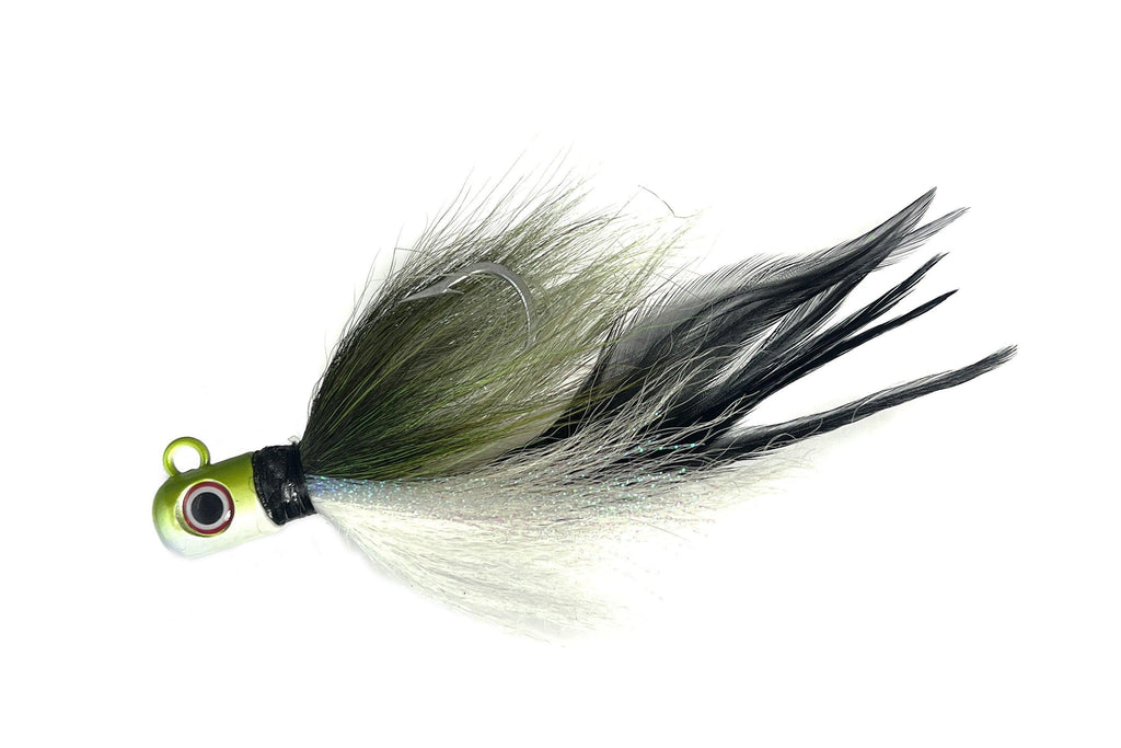 S&S Bucktails Rock Hopper - 2 1/2oz - White Pearl
