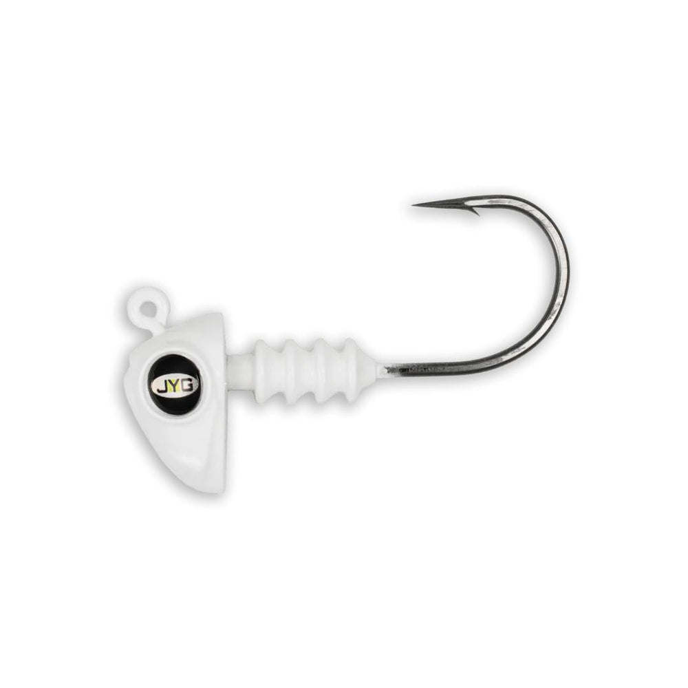 JYG Chubby 4" Jig Heads-Accessories-JYG-Pearl-1/2-Tackle World