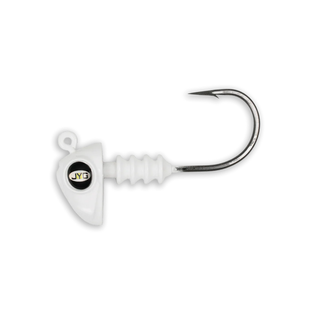 JYG Chubby 4" Jig Heads-Accessories-JYG-Pearl-1/2-Tackle World