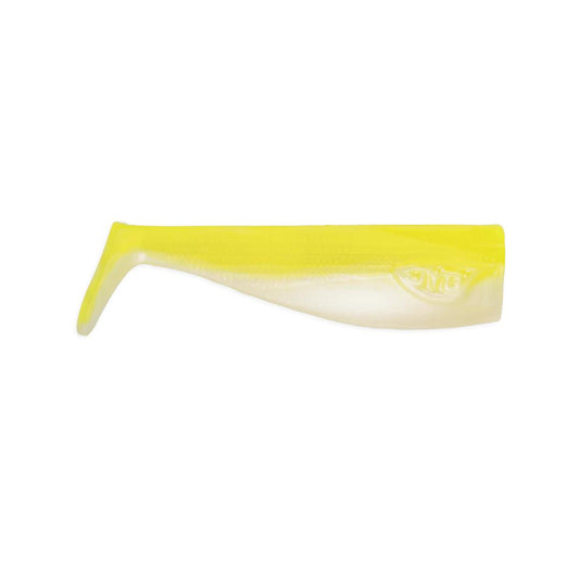 JYG Chubby 4" Paddletail Swimbaits-Accessories-JYG-Highlighter Pearl-Tackle World