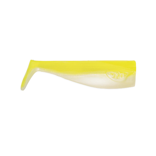 JYG Chubby 5" Paddletail Swimbaits-Accessories-JYG-Highlighter Pearl-Tackle World
