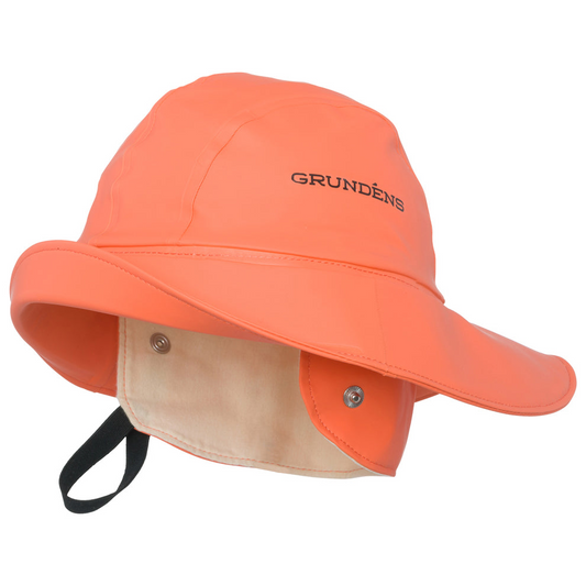 Grundens Sandhamn 21 Waterproof Fishing Hat-Apparel-Grundens-Orange-L-Tackle World