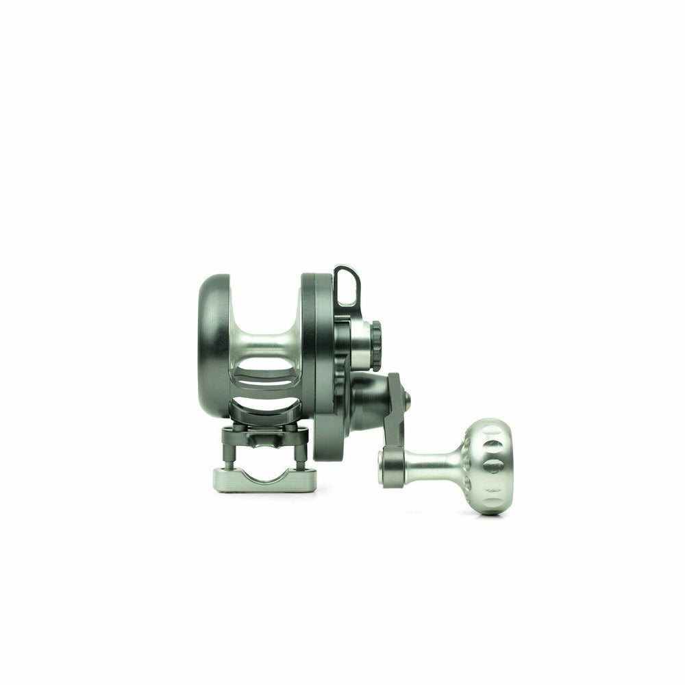 Seigler LGN Large Game Narrow Lever Drag Reels-Reel-Seigler-Smoke/Silver-Right-Tackle World