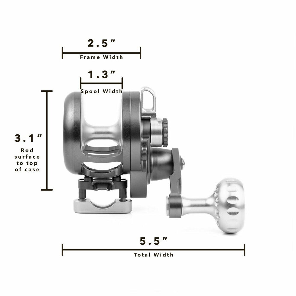 Seigler LGN Large Game Narrow Lever Drag Reels-Reel-Seigler-Tackle World