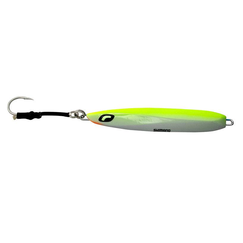 butterfly hooks fishing Shimano Monarch the unique rear/center weight yarcraft boats Color:UV Flo Yellow Flo Green Silver Crashed Rocket Shipwreck: Aquarium