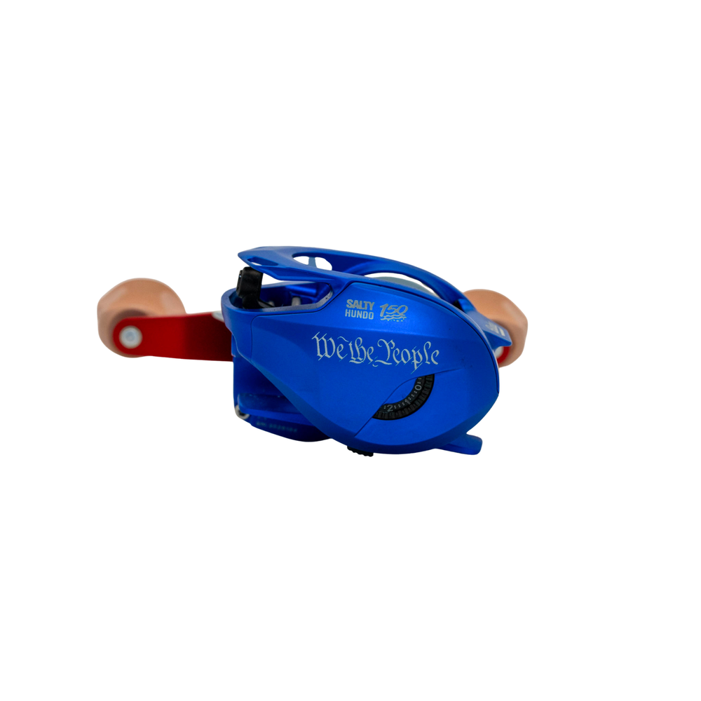 Bates USA 250th Edition Salty Hundo'50 Baitcasting Reels (Pre-Order)-Reel-Bates-Tackle World