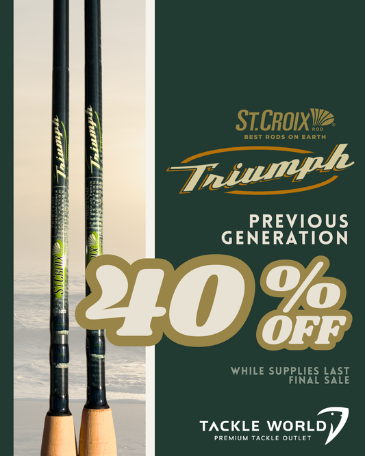 St. Croix Triumph Travel Spinning Rods *Final Sale*
