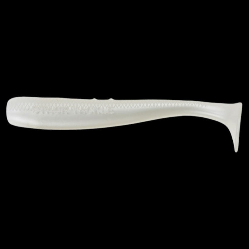 Stack Tackle 5" Tail Clapper Paddle Tail Swimbait-Lures-Stack Tackle-White-Tackle World