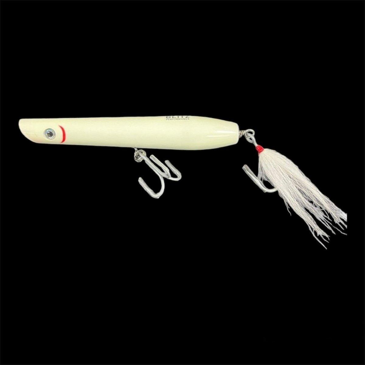 Stack Tackle Pencil Popper Lures-Lures-Stack Tackle-Length: 8" - Weight: 3oz-Bone (Glow in the Dark)-Tackle World