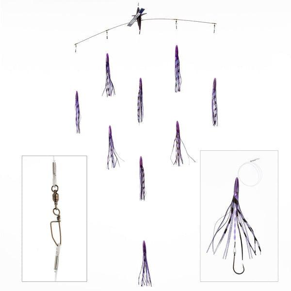 Strike Point Tackle 24" Multi-Directional Spreader Bar-Lures-Strike Point Tackle-Purple-Tackle World