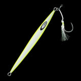 JYG Pro Fishing Stryke Tuna Jig Rigged-Lures-JYG-80g-Yellow-Tackle World