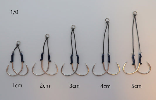 Suteki Kue Hikari Twin Assist Hooks-Terminal Tackle-Suteki-Tackle World