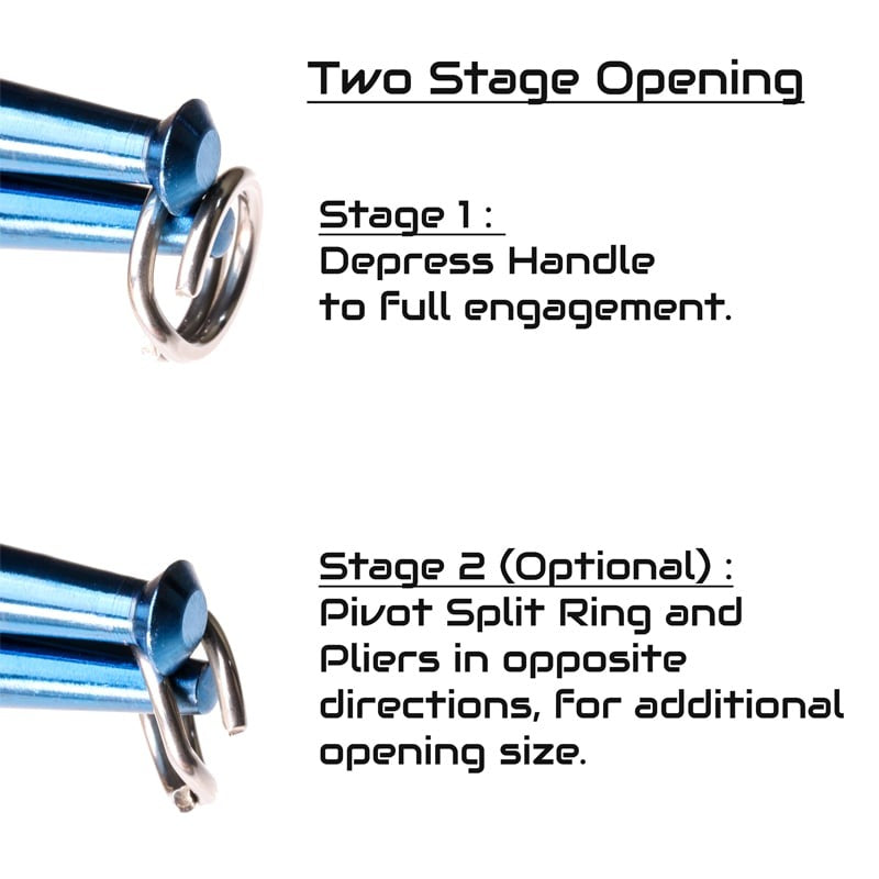 Toit Tools Split Ring Pliers Blue-Tools-Toit Tools-Tackle World