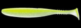 Daiwa 2026 Tournament DFIN Soft Plastic Lures-Lures-Daiwa-Lime Pearl-3" - 10pk-Tackle World