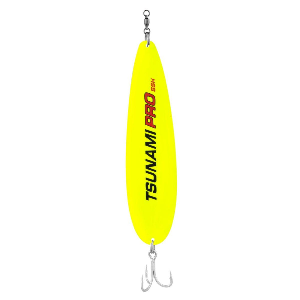 Tsunami Pro Flutter Spoons Heavy-Lures-Tsunami-9"-Chartreuse-Tackle World