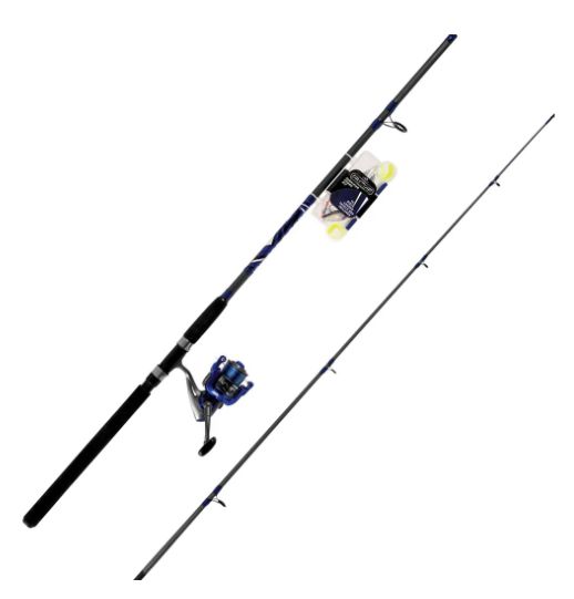 Tsunami Rigged N' Ready Spinning Rod and Reel Combo Kit TSRNR50-SP802M Tsunami Rigged N' Ready Spinning Rod and Reel Combo Kit TSRNR50-SP802M