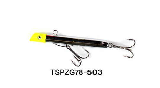 Tsunami Zig Jig Pro Lures-Lures-Tsunami-Size: 2.75" - 7/8 oz - Color: Chartreuse Head/Chrome-Tackle World