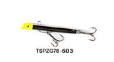 Tsunami Zig Jig Pro Lures-Lures-Tsunami-Size: 2.75" - 7/8 oz - Color: Chartreuse Head/Chrome-Tackle World