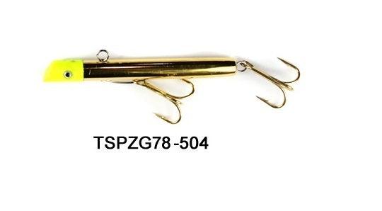 Tsunami Zig Jig Pro Lures-Lures-Tsunami-Size: 2.75" - 7/8 oz - Color: Chartreuse Head/Gold-Tackle World