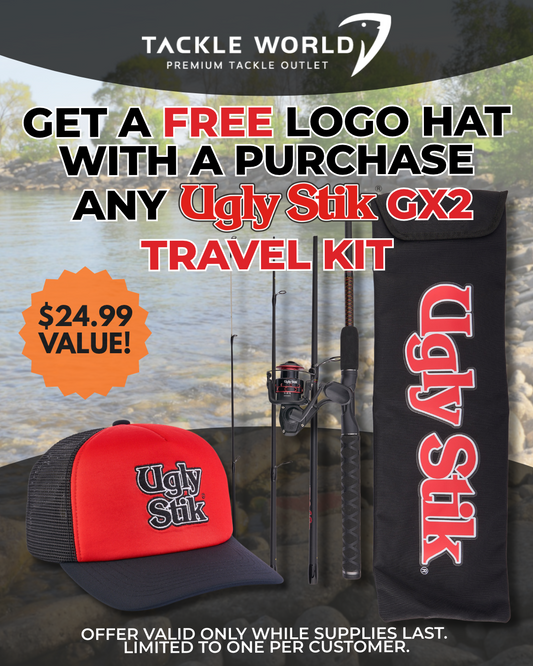 Ugly Stik GX2 Travel Spinning Combos-Rod-Ugly Stik-Tackle World