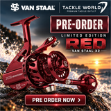 Van Staal VS 150RX2 Limited Edition Red Bail-Less Spinning Reels (Pre-Order)-Reel-Van Staal-Tackle World