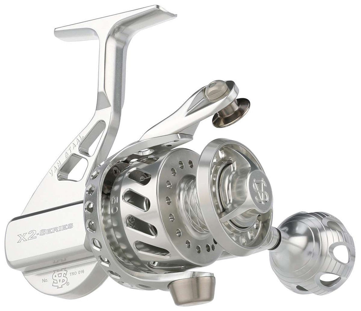 Van Staal VS X2 Bail-less Spinning Reels-Reel-Van Staal-VS50X2-Silver-Tackle World