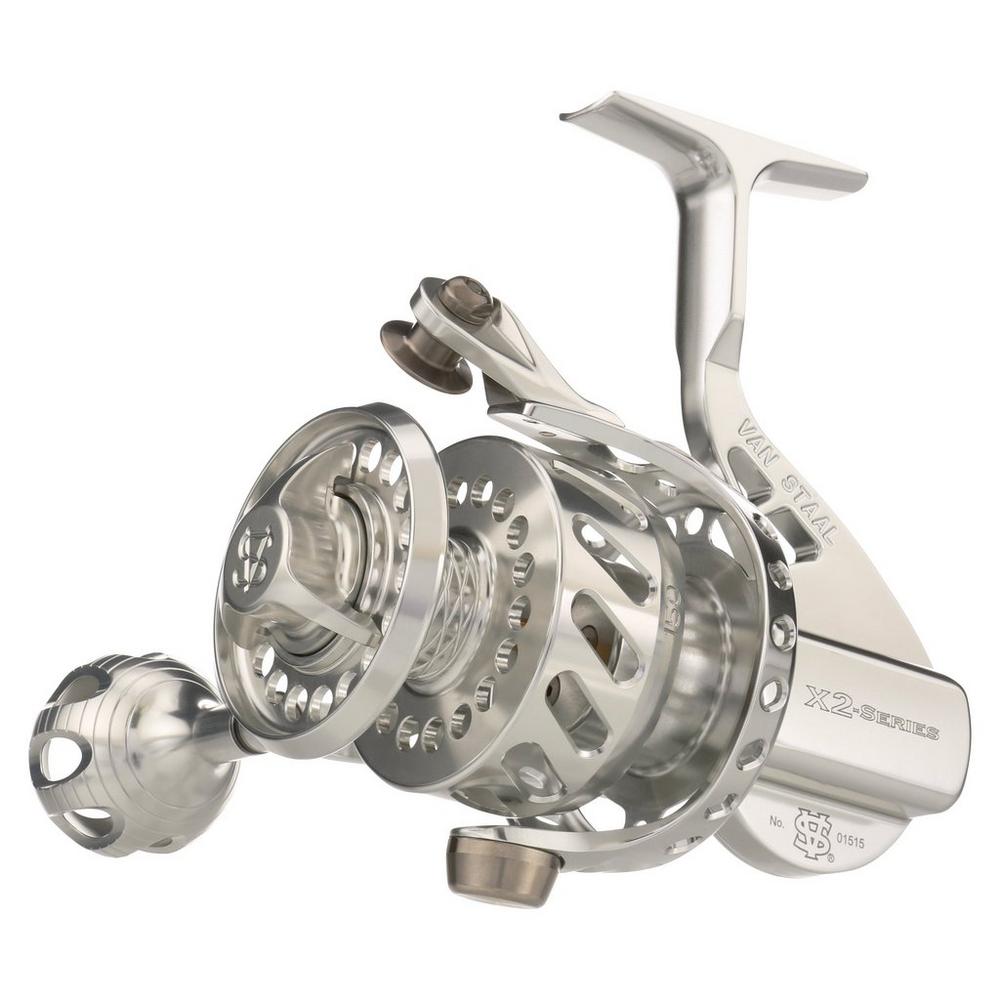 Van Staal X2 Bailed Spinning Reel VSB200SX2 / Silver