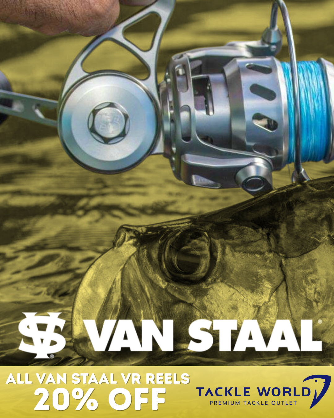 Van Staal VR Series VR151B Black Spinning Reel
