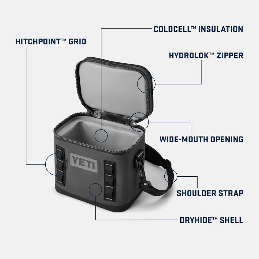 Yeti Hopper 8 Flip Soft Cooler-Accessories-YETI-Tackle World