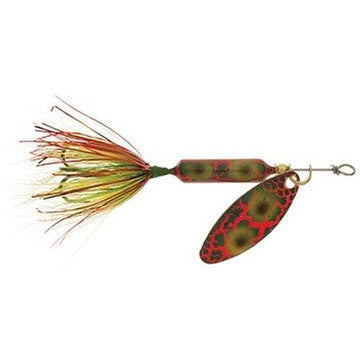 Worden's Rooster Tail In-Line Spinner – 1/8 Oz, 2 1/4" Long, Pink (Model 208-PK)