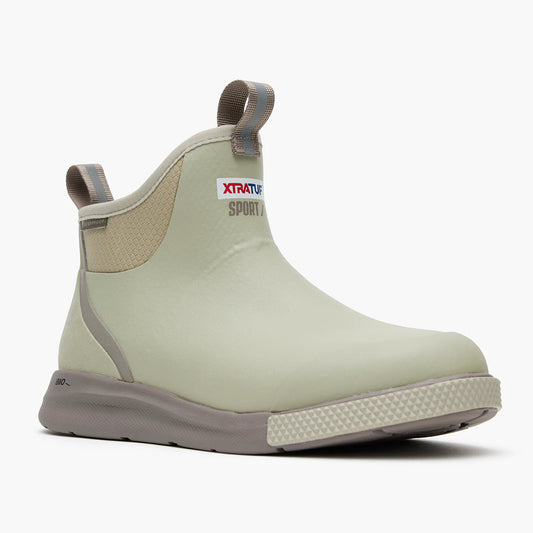 Xtratuf Men's 6" Ankle Deck Boots Sport Stone-Apparel-Xtratuf-Tackle World