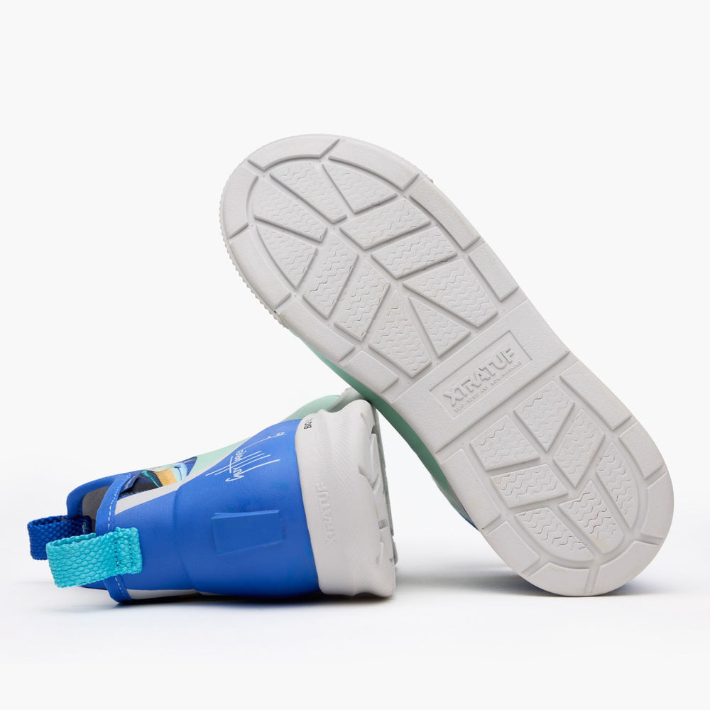 Xtratuf Men's 6" Ankle Deck Sport Boots Guy Harvey Pool Sailfish-Apparel-Xtratuf-Tackle World