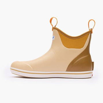 Xtratuf Men's 6" Ankle Deck Boots Tan-Apparel-Xtratuf-Tackle World