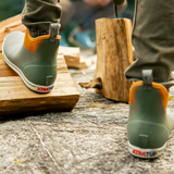 Xtratuf Men's Camp Fleece Lined 6" Ankle Deck Boots Dark Olive Spice-Apparel-Xtratuf-Tackle World