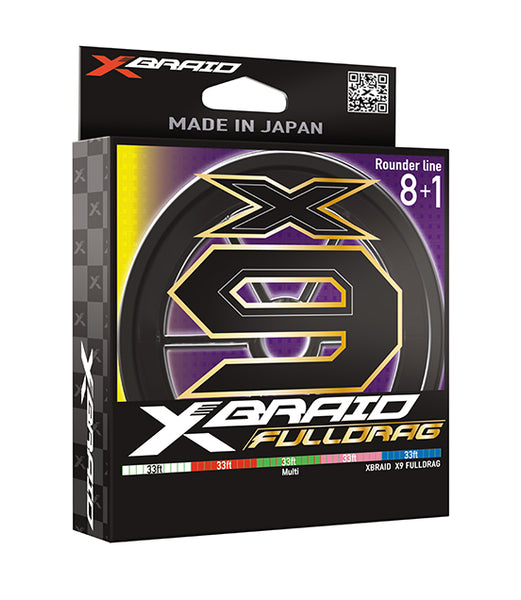 XBraid X9 Fulldrag Braided Line – Tackle World