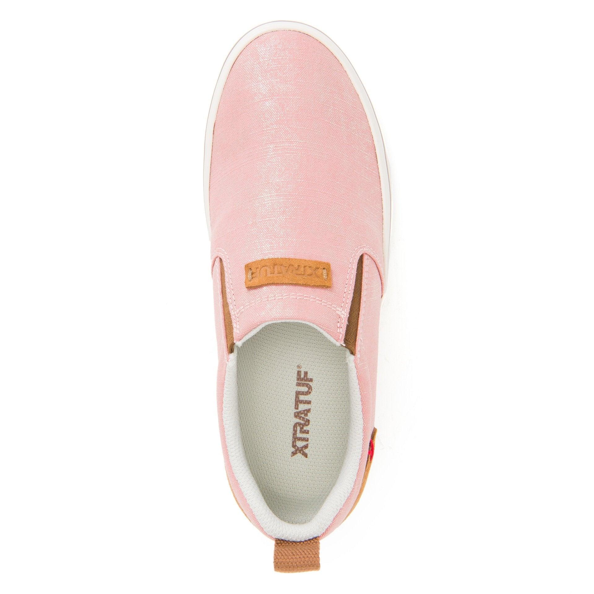 Xtratuf Women's Canvas Sharkbyte Deck Shoes Salmon-Apparel-Xtratuf-Tackle World