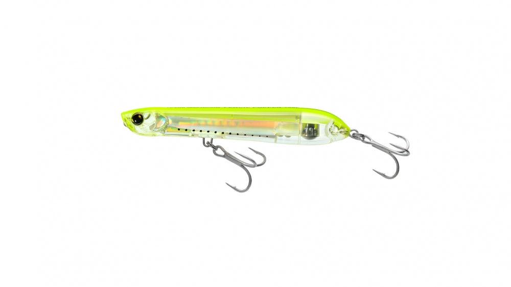 Yo-Zuri 3D Inshore Pencil Popper Lures-Lures-Yo-Zuri-5-3/8" 1oz-Chartreuse-Tackle World