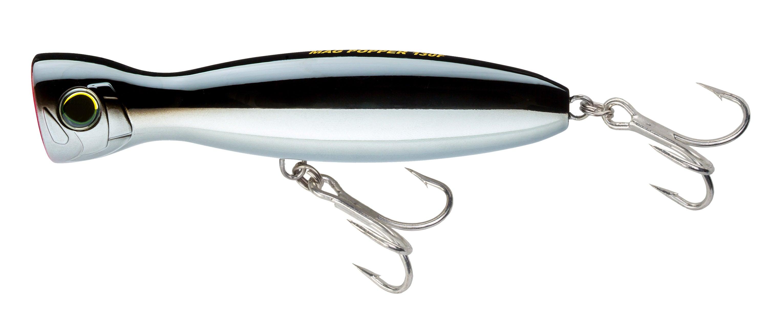 Yo-Zuri Mag Popper Lures-Lures-Yo-Zuri-Length: 5-1/4" - Weight: 1-3/4oz-Black Silver-Tackle World