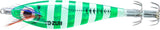 Yo-Zuri Ultra 3D Laser DX M2 Squid Jigs-Lures-Yo-Zuri-3-3/8" 1/4oz-Zebra Luminous Green-Tackle World